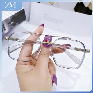 【ZM Glasses】แว่นตาสายตาสั้น ป้องกันแสงสีฟ้า ป้องกันรังสียูวี ไม่องศา สําหรับผู้ชาย นักเรียน -0°-600° (เฉพาะจุด) 070