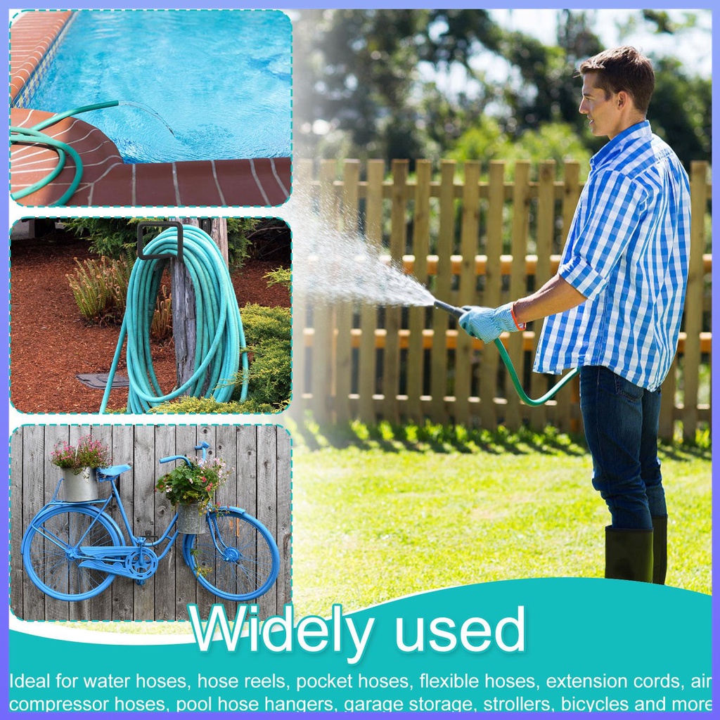 ที่แขวนสายยางรดน้ําต้นไม้ แบบติดผนัง ทนทาน - รูปที่ 5