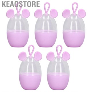 Keaostore Makeup Sponge Holder Thick Plastic Box for Office