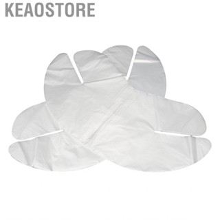 Keaostore Plastic Neck   Beauty Heat Increase Moisture Locking Disposable for Technician Salon