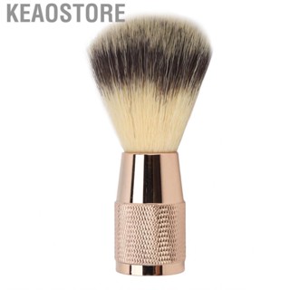 Keaostore Shaving Brush Ergonomic Handle Professional Skin Friendly Men  Pig Bristle Rich Foam for Salon Home