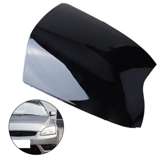 Mirror Cover Cap 17*13.5*3CM 1pc 2005-2008 ABS Brand New FD4247423 Gloss Black