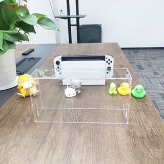 (YGD) ฝาครอบป้องกันโฮสต์ สําหรับ Nintendo Switch OLED กล่องอะคริลิค กันฝุ่น