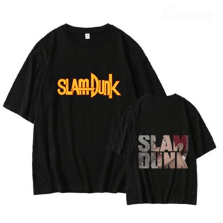 เสื้อยืด ผ้าฝ้าย 100 ขนาดใหญ่ พิมพ์ลายการ์ตูน Slam Dunk Y2K สไตล์ญี่ปุ่น สําหรับผู้ชาย ไซซ์ 4XL 5XL 6XL