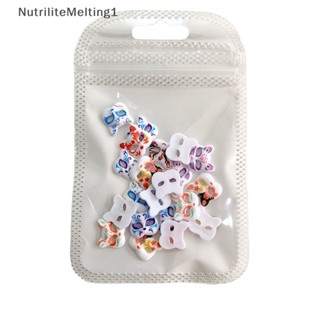 [NutriliteMelting1] ใหม่ หน้ากากเรซิ่น ลายการ์ตูนน่ารัก ขนาดเล็ก 10 มม. สําหรับทําเครื่องประดับ DIY 10 ชิ้น [TH]