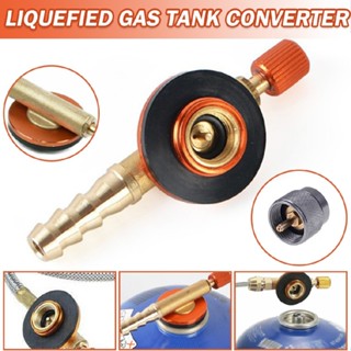 Gas Tank Propane Heater Adapter Gas Stove Valve Hose Regulator Camping Supplies