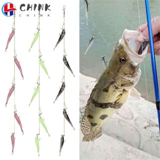 Chink 5 บาร์ คลัสเตอร์ เหยื่อจําลอง อุปกรณ์ตกปลา อุปกรณ์ตกปลา