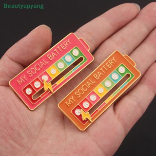 [Beautyupyang] เข็มกลัด รูป My Social น่ารัก เครื่องประดับ สําหรับติดกระเป๋าเป้สะพายหลัง