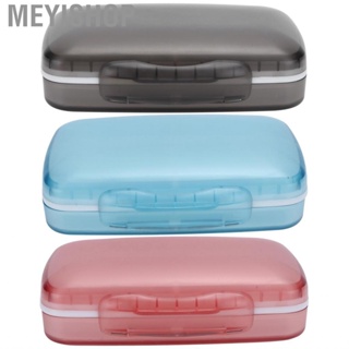 Meyishop Portable Pills Organizer Box Container Large  Travel Dampproof