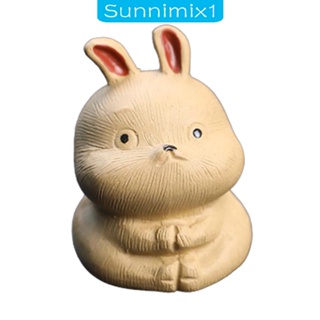 [Sunnimix1] ฟิกเกอร์รูปปั้นกระต่าย สําหรับตกแต่งบ้าน ห้องนอน