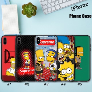 เคสโทรศัพท์มือถือ ลาย The Simpsons สําหรับ iphone 5 5S 6 6S 7 8 Plus SE 2016 2020 WV2 FH270