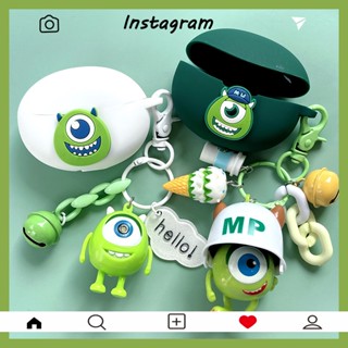 เคสหูฟังบลูทูธไร้สาย ซิลิโคนนิ่ม ลายการ์ตูน พร้อมจี้ สําหรับ OPPO Enco Free3 Air 2 Pro Air 3 Pro R Pro