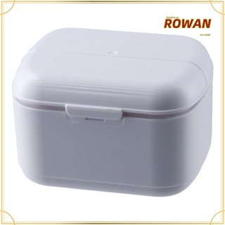 Rowans กล่องเก็บฟันปลอม อเนกประสงค์ กันฝุ่น ทําความสะอาดง่าย