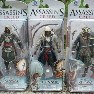 โมเดลฟิกเกอร์ Motherland Version McFarland Assassins Creed 4 Black Flag Edward Kenwei Connor 20 ซม.