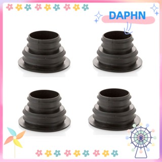DAPHS ปลั๊กท่อซิลิโคน ดับกลิ่น สีดํา สําหรับห้องน้ํา 4 ชิ้น