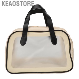 Keaostore Dry Wet Draining Bag  Pouch Black for Washroom