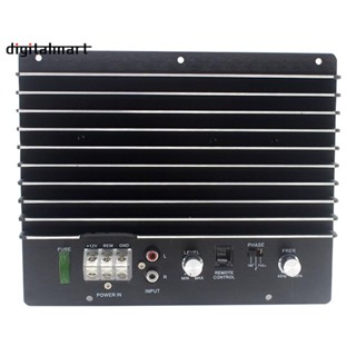 เครื่องขยายเสียงซับวูฟเฟอร์โมโน เบส 12V 1500W สําหรับรถยนต์ 1 ชิ้น