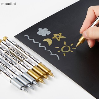 Maud ปากกาเมทัลลิก เรซิน อะคริลิค สําหรับวาดภาพ ไฮไลท์ DIY EN