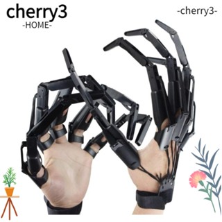 Cherry3 สนับนิ้วมือ แบบยืดหยุ่น ข้อต่อขยับได้ สําหรับตกแต่งปาร์ตี้ฮาโลวีน