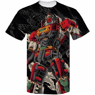 Daimos Iconic Mecha Series เสื้อเชิ้ต พิมพ์ลาย 3D ทุกแบบ