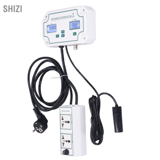  ShiZi เครื่องทดสอบคุณภาพน้ำ PH EC TEMP 3 in 1 เครื่องทดสอบ WIFI เครื่องทดสอบการระบุอัตโนมัติพร้อมฟังก์ชั่นปลุก