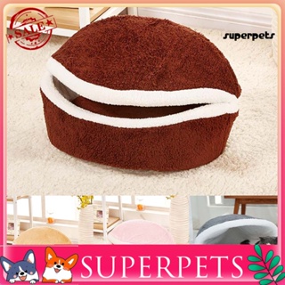 Superpets ถุงนอนนุ่มพิเศษ ซักทําความสะอาดได้ สําหรับสัตว์เลี้ยง สุนัข แมว