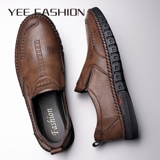 YEE Fashion รองเท้าผ้าใบผู้ชาย ลำลองผู้ชาย ผ้าใบแฟชั่น สไตล์เกาหลี กีฬากลางแจ้ง ทำงานรองเท้าลำลอง 31z072501 Trendy Comfortable สวย ทันสมัย D93D0B2 37Z230910