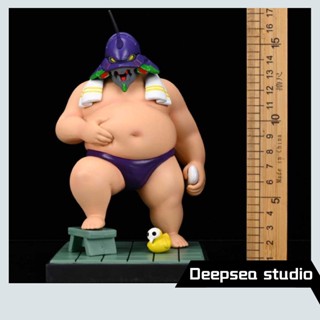 Deepsea studio [Quick delivery in stock] Anime GK big muscle bully fat boy first number machine bathroom sudden walk eyes glowing hand-made decoration case