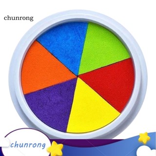 Chunrong โคลนเพ้นท์ลายนิ้วมือ สีสันสดใส DIY ของเล่นสําหรับเด็ก