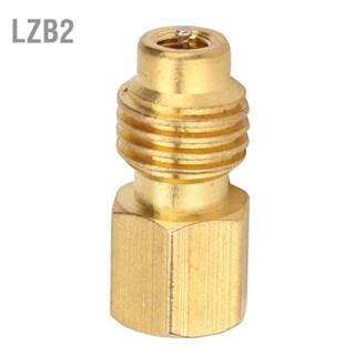 LZB2 1/4SAE หญิงถึง 1/2ACME ชายตัวเชื่อมต่ออะแดปเตอร์สำหรับเครื่องปรับอากาศรถยนต์ R134A