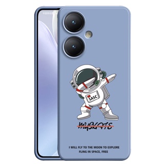 เคสโทรศัพท์ซิลิโคนยาง กันกระแทก ลายนักบินอวกาศ NASA สําหรับ VIVO V2249 V2247 V2248 V2254 V2252