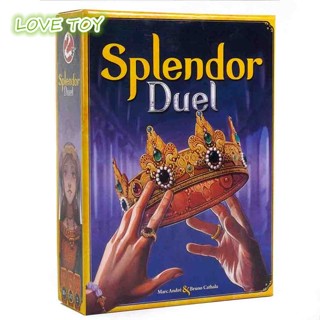 เกมกระดาน Nkodok Splendor Duel กลยุทธ์ สําหรับเด็ก ครอบครัว การ์ดเกม ความบันเทิงตอนกลางคืน เพื่อความบันเทิง ปาร์ตี้