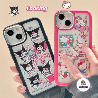 เคสโทรศัพท์มือถือ ลายการ์ตูนคุโรมิน่ารัก สําหรับ IPhone 11 14 Pro Max IP 12ProMax 13Promax