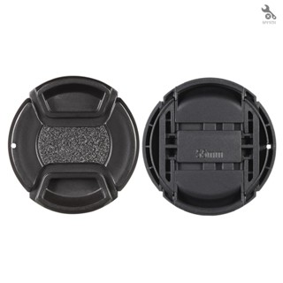 {self} 55mm Center Pinch Snap-on Lens Cap Cover Keeper Holder for    Olympus DSLR Camera Camcorder