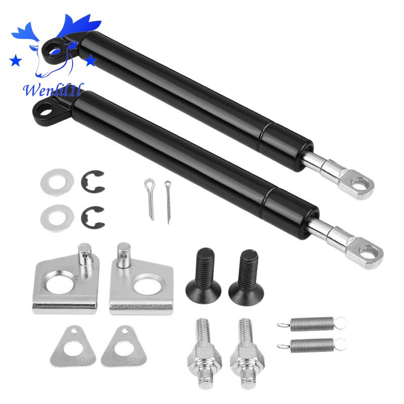 2 ชิ้นด้านหลัง Tailgate Lift สนับสนุน Sturts ฤดูใบไม้ผลิ Dampers ด้านหลังประตูช้าลง Strut สําหรับ Fo
