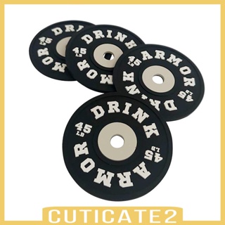 [Cuticate2] แผ่นรองแก้วซิลิโคน สําหรับห้องรับประทานอาหาร 4 ชิ้น