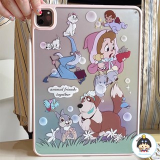 เคสอะคริลิค ลายการ์ตูนแมวดิสนีย์น่ารัก กันกระแทก สําหรับ IPad 2021 2020 2019 AIR 3 AIR 5 4 10 2022 PRO 11 2022 2021 2020