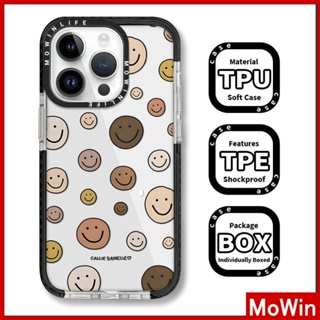 Mowin - เข้ากันได้สำหรับ เคสไอโฟน เคสไอโฟน11 เคส iphone 11เคสนิ่มเคสใสหนากันกระแทกกรอบป้องกันกล้อง Simple Face เข้ากันได้กับ iPhone 13 Pro Max 12 Pro Max 11 XR XS MAX 7 8Plus