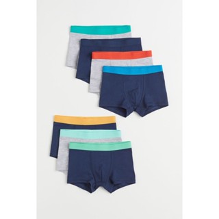 H&amp;M กางเกงบ็อกเซอร์ขาสั้นแพ็ค 7 ชิ้น Boy 7-pack boxer shorts 0748516_1