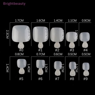 Brightbeauty เล็บปลอม สําหรับตกแต่งเล็บเท้า 100 ชิ้น