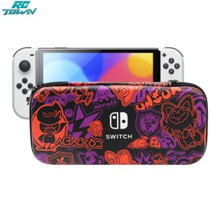 Rctown กระเป๋าเคส สําหรับใส่จัดเก็บ Nintendo Switch Oled Game Console