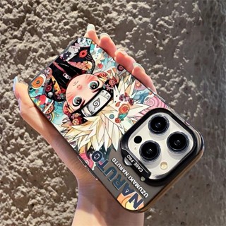 เคสโทรศัพท์มือถือ แบบแข็ง ผิวด้าน ลายการ์ตูนนารูโตะ สําหรับ iphone 11 12 13 14 Pro Max 14Plus ip 12promax 13promax