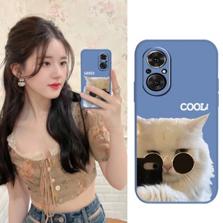 Cartoon Liquid silicone shell Phone Case For Huawei Honor50 SE soft shell phone case Lens bump protection cute