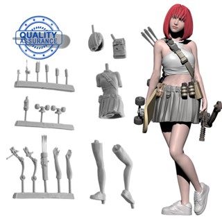 ชุดโมเดลเรซิ่น 1/35 Warrior Girl 6T2E R4L5 แบบประกอบเอง ไม่ลงสี