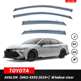 ที่บังแดดหน้าต่างรถยนต์ PC อุปกรณ์เสริม สําหรับ Toyota Avalon 2019-2023 4 ชิ้น