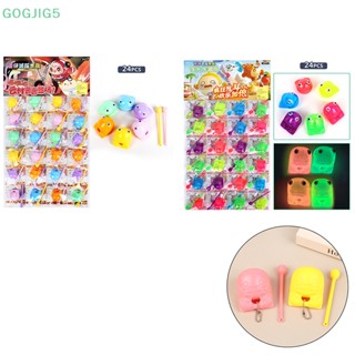 [GOGJIG5] ฟิกเกอร์กบเรืองแสง บรรเทาความเครียด สําหรับเด็ก สุ่มสี 2 ชิ้น