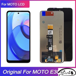 หน้าจอแสดงผล LCD ดิจิทัล แบบสัมผัส สําหรับ Motorola Moto E30 E40