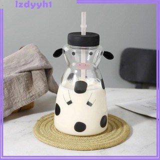 [JoyDIY] แก้วกาแฟน่ารัก พร้อมฝาปิด มีหลอดดูด