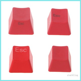 Star PBT ปุ่มกดคีย์บอร์ด ESC OEM R4 สีแดง สําหรับคีย์บอร์ด Mechanial 1 ชิ้น