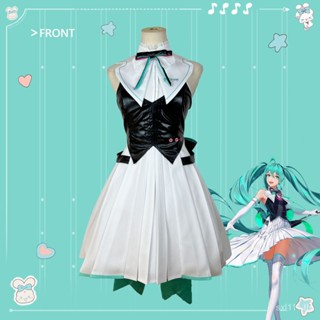 [New] VOCALOID Chuyin future cos clothing MIKU Symphony dress cosplay clothing womens clothing in stock H075